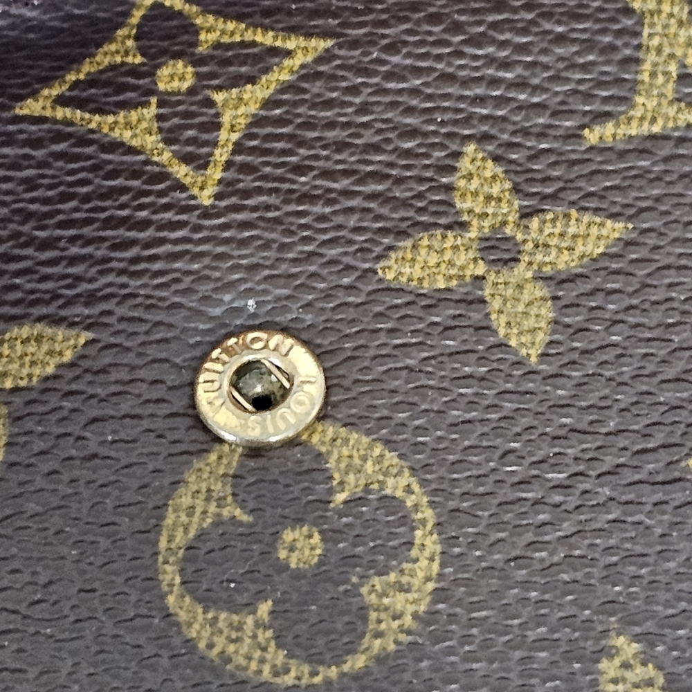 Louise Vuitton Vintage 2001 Brown Monogram Canvas Porte Tresor Long Wallet - Picture 13 of 16